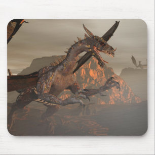 Fire Dragon Mousepad Muismat