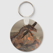 Fire Dragon-Sleutelhanger Sleutelhanger (Voorkant)