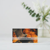 Fire Eagle Visitekaartje (Staand voorkant)