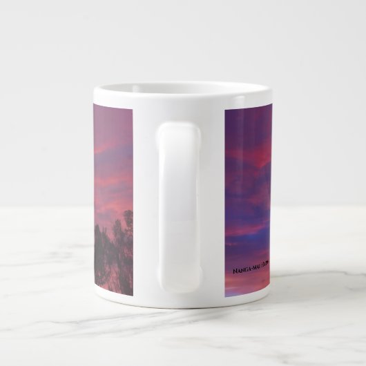 Fire Element Mug - Ignite the Path Extra Grote Beker (Achterkant)