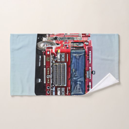 Fire Engine (Serviette à main)