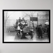 Fire Engine 91 in New York City 1913 Poster (Voorkant)