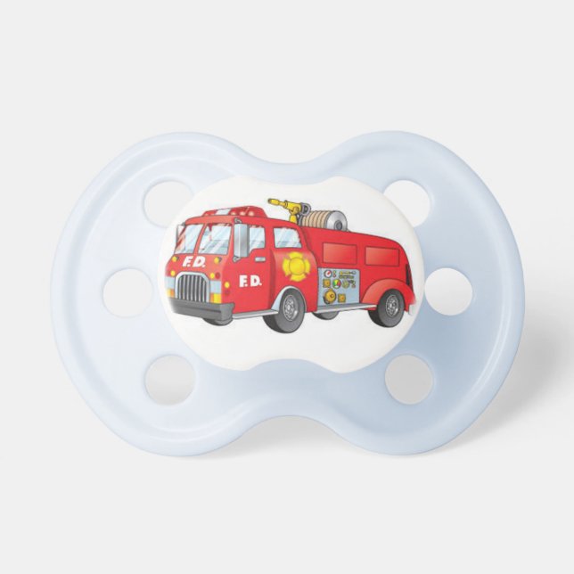Fire Engine Baby Speen (Voorkant)
