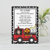 Fire Engine Fun / Foto Kaart (Staand voorkant)