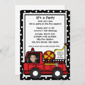 Fire Engine Fun / Foto Kaart (Voorkant / Achterkant)