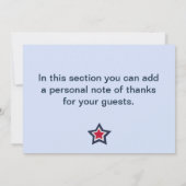 Fire Engine/Truck — Hartelijk dank Bedankkaart (Achterkant)