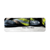 Fire Fighter Boots Label (Voorkant)