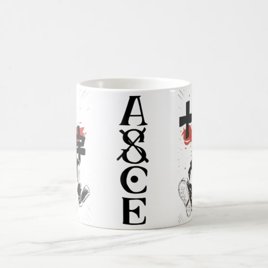 🔥Fire Fist Anime Coffee Mug – Flame Pirate☕ (Centre)