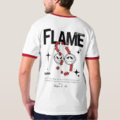 Fire Fist Pirate T-Shirt – Flame Anime Streetwear (Dos)