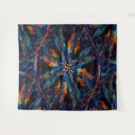 Fire Flowers..... Wandkleed (Voorkant (horizontaal))