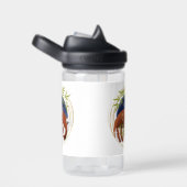 FIRE FOX Panda Rouge Enfants Camelbak bouteille d' (Arrière Complet)