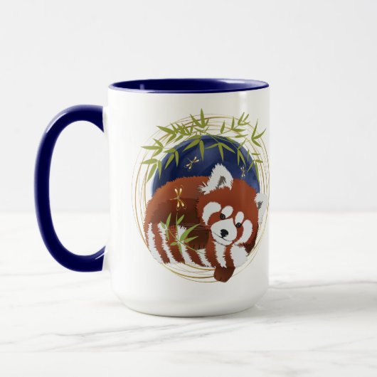 FIRE FOX Red Panda 15oz mok (Links)