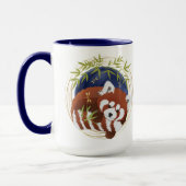 FIRE FOX Red Panda 15oz mug (Gauche)