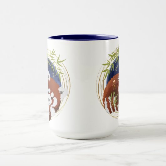 FIRE FOX Red Panda 15oz mug (Centre)