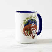 FIRE FOX Red Panda 15oz mug (Devant droit)