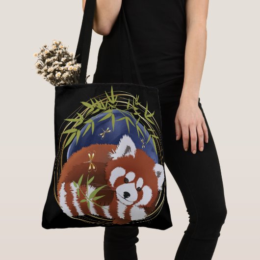 FIRE FOX rode panda tas of kruis 2 maten (Dichtbij)