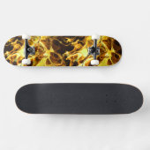 Fire Fractal Art 4 Skateboard (Horz)