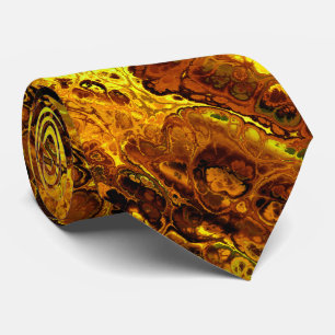 Fire Fractal Art 7 Stropdas