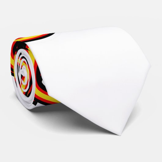 Fire Geometric Chic Stropdas (Opgerold)