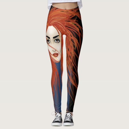 Fire Girl Leggings (Voorkant)