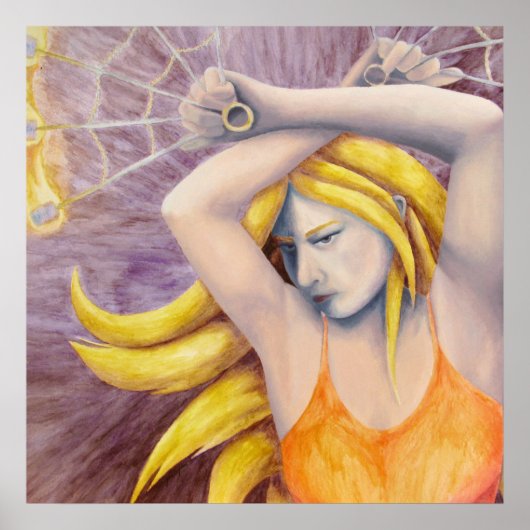 Fire Goddess Dancing Poster (Voorkant)