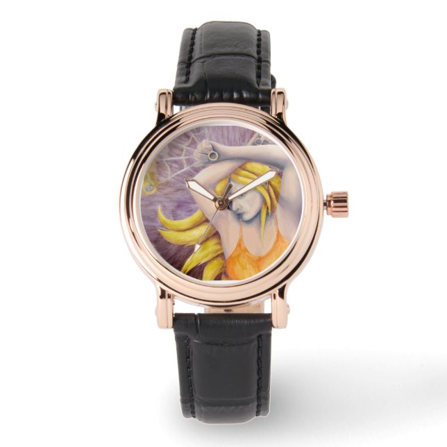 Fire Goddess Dancing Watch Horloge (Voorkant)