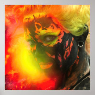 Fire Goddess PELE Poster