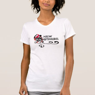 Fire Heart New Hampshire T-shirt