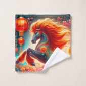 Fire Horse (Gant de toilette)