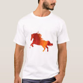Fire Horse Basic T-shirt (Voorkant)