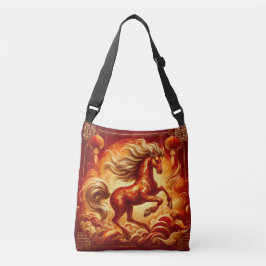 Fire Horse  Crossbody Tas