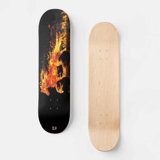 Fire Horse Dd Marque Skateboard (Recto)