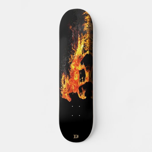 Fire Horse Dd Marque Skateboard (Recto)