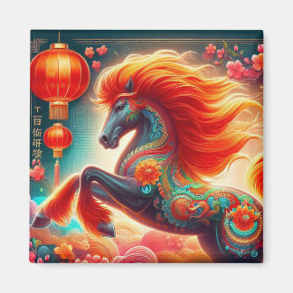 Fire Horse Magneet