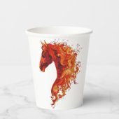 Fire Horse Papieren Bekers (Voorkant)