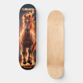 Fire Horse Victory Luck • Lunar Skate Energy 2026★ Skateboard (Voorkant)