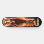 Fire Horse Victory Luck • Lunar Skate Energy 2026★ Skateboard (Horizontaal)