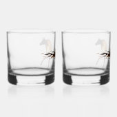 Fire Horse Whiskey Bril Whisky Glas (Rechts)