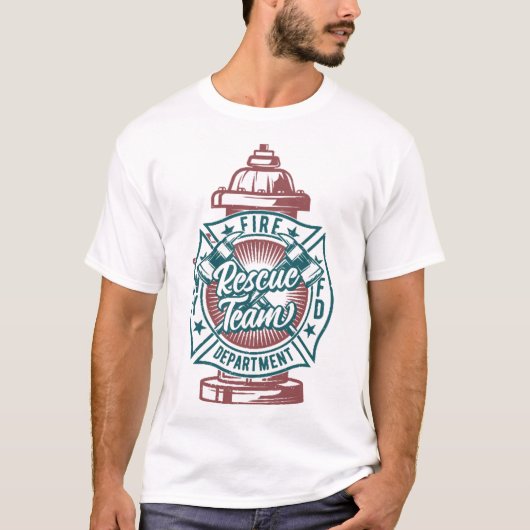 Fire hydrant 2 t-shirt (Voorkant)