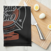 Fire Hydrant ADD NAAM Fire Fighter Rescue Team Theedoek (Quarter Fold)