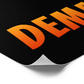 FIRE ICE Anti-ICE Protest Sign, Download,    Poster (Hoek)