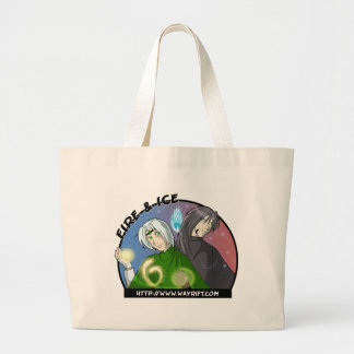 Fire & Ice-Canvas tas