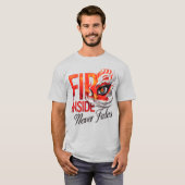 Fire Inside Never Fades Phoenix Eyes T-Shirt (Voorkant volledig)