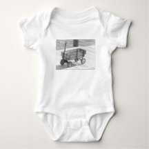 'Fire Island Baby'  Wagon Baby T-shirt