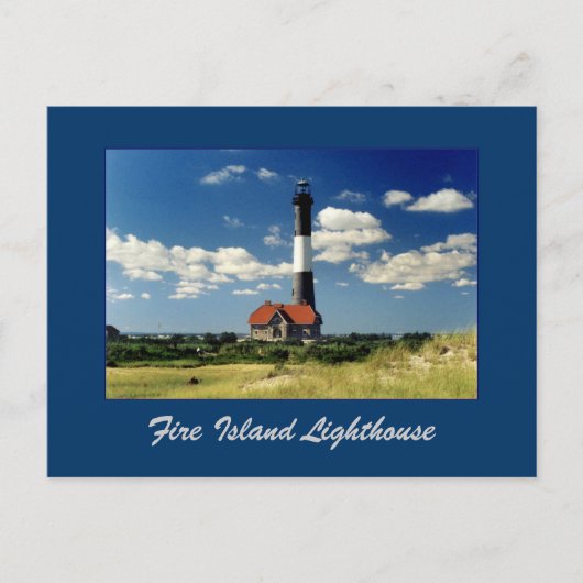 Fire Island Lighthouse Briefkaart (Voorkant)