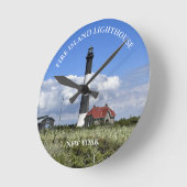Fire Island Lighthouse, New York  Ronde Klok (Hoek)