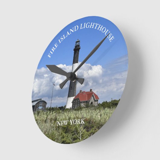 Fire Island Lighthouse, New York  Ronde Klok (Hoek)