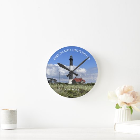 Fire Island Lighthouse, New York  Ronde Klok (Huis)