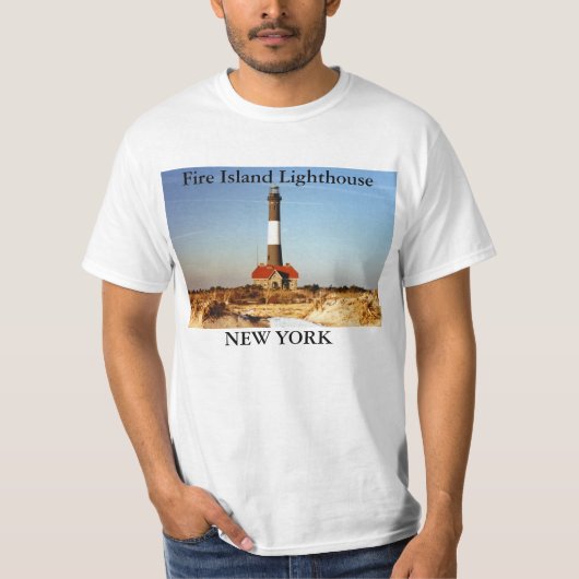 Fire Island Lighthouse, New York T-Shirt (Voorkant)