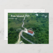 Fire Island, NY Briefkaart (Voorkant / Achterkant)